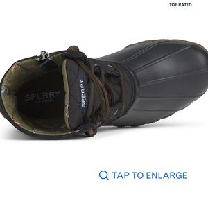 Sperry Duck Boots Saltwater Quilted